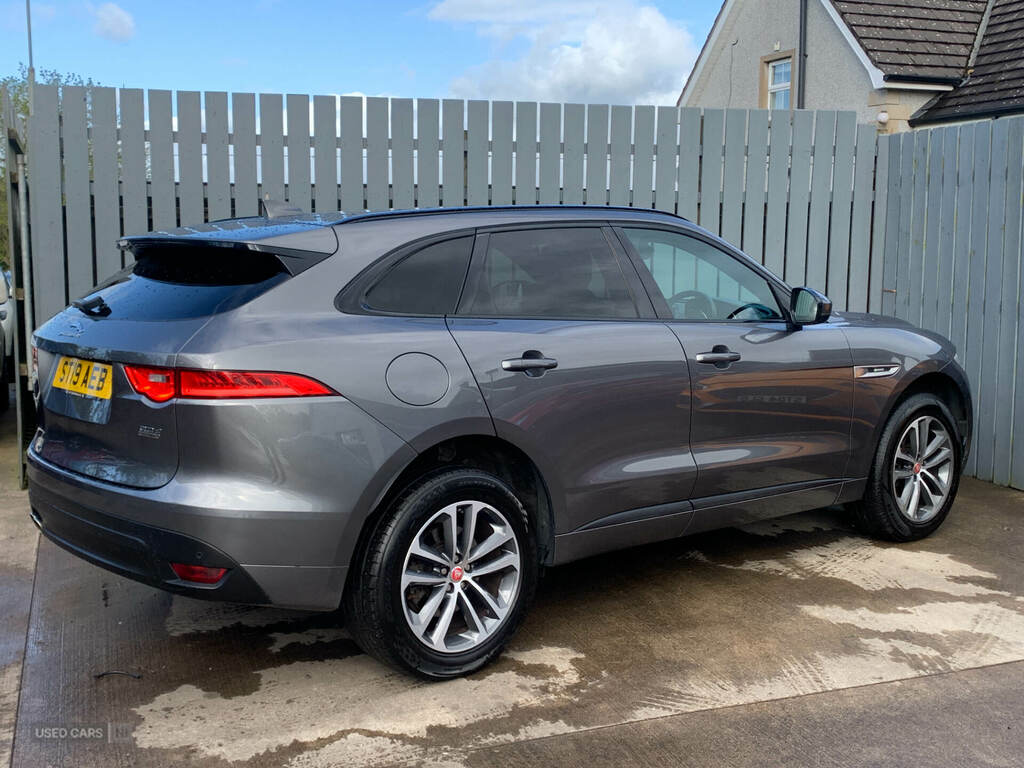 Jaguar F-Pace 2.0D R-sport Awd ST19AEB Grey #6