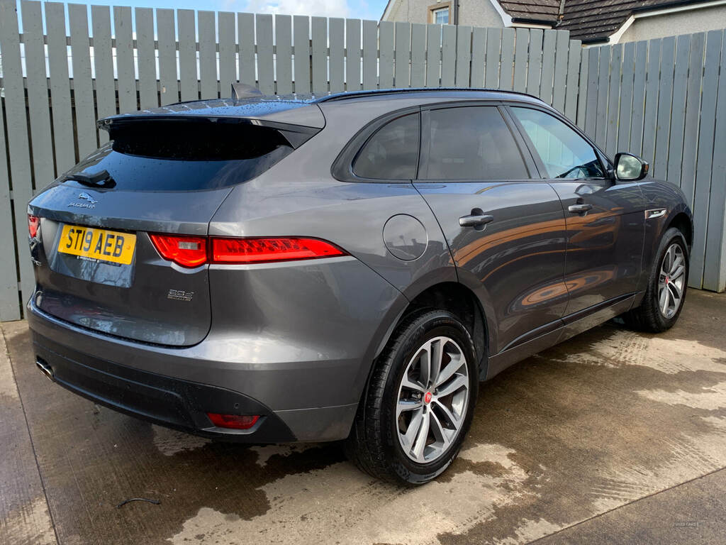 Jaguar F-Pace 2.0D R-sport Awd ST19AEB Grey #5