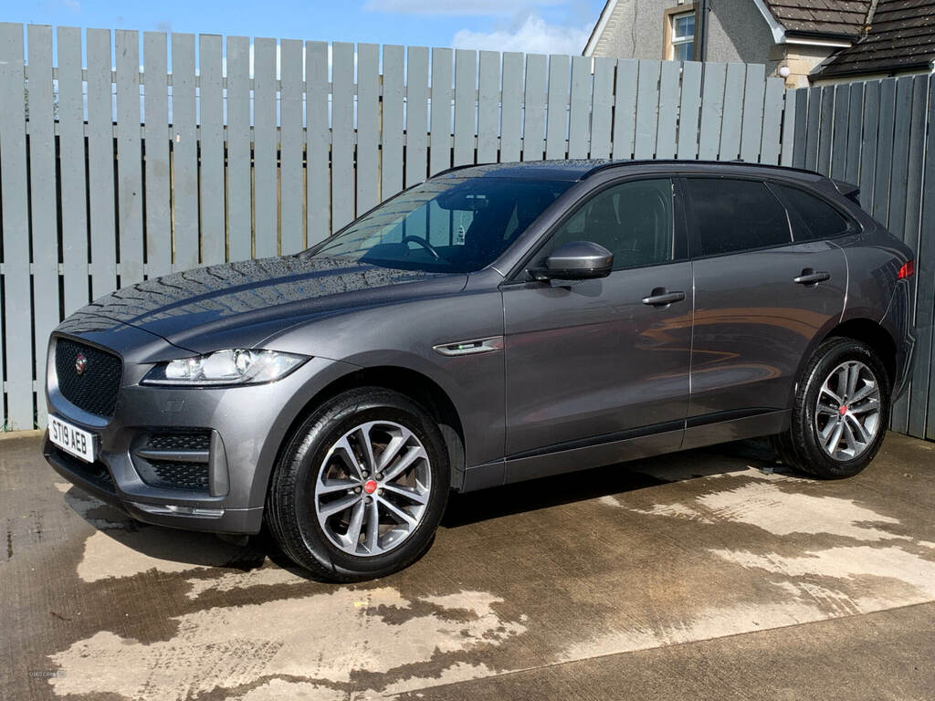 Jaguar F-Pace 2.0D R-sport Awd ST19AEB Grey #3