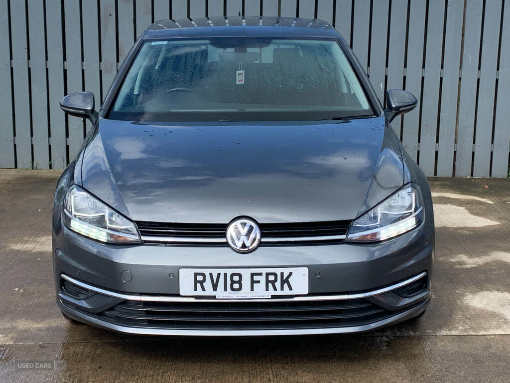 Volkswagen Golf 1.6 Tdi Se Nav RV18FRK Grey #2