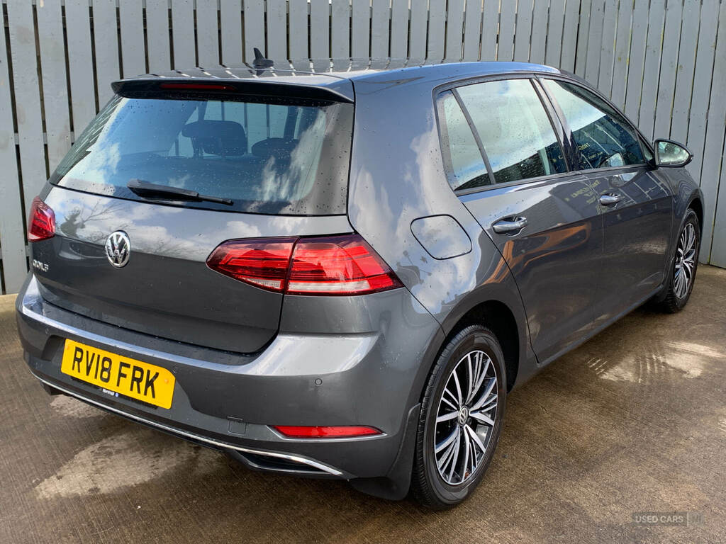 Volkswagen Golf 1.6 Tdi Se Nav RV18FRK Grey #5