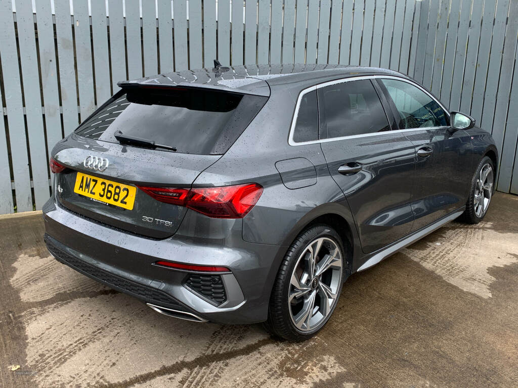 Audi A3 30 Tfsi S Line AMZ3682 Grey #4