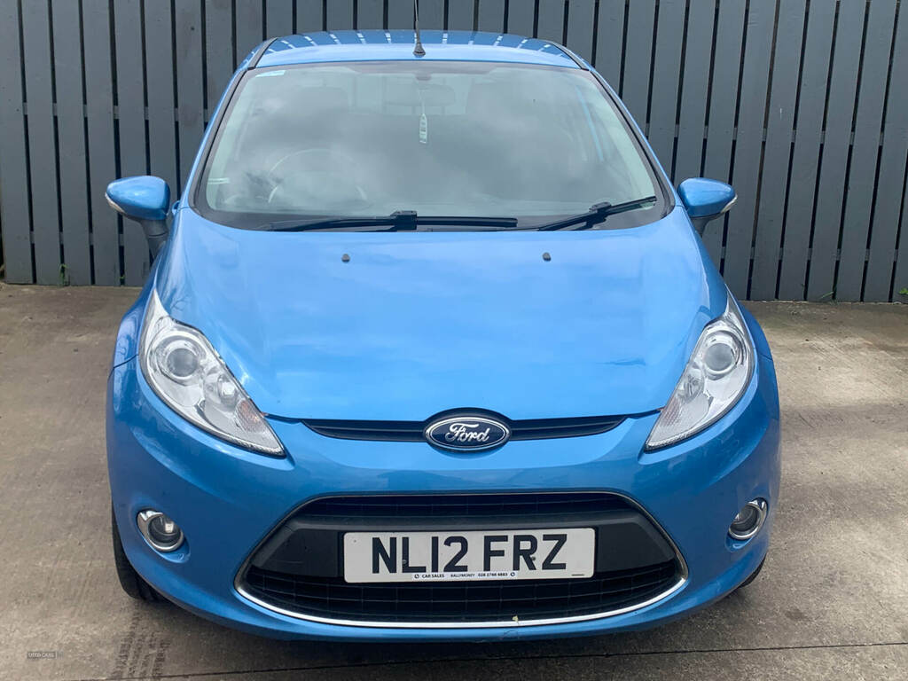 Ford Fiesta 1.6 Tdci 95 Zetec Econetic NL12FRZ Blue #2