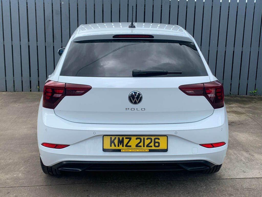 Volkswagen Polo 1.0 Tsi Match KMZ2126 White #4