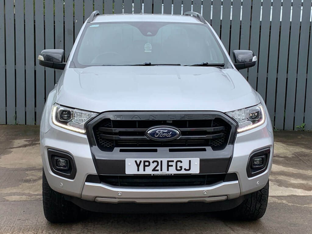 Ford Ranger Pick Up Double Cab Wildtrak 2.0 Ecoblue 213 YP21FGJ Silver #2