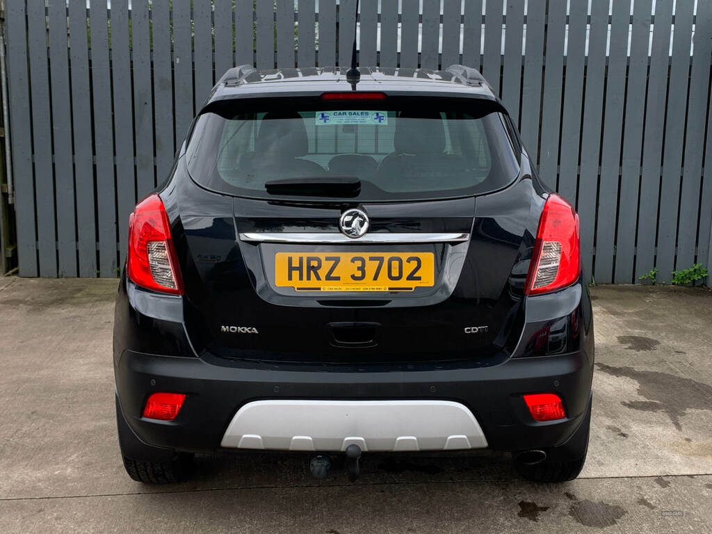 Vauxhall Mokka 1.7 Cdti Exclusiv HRZ3702 Black #4