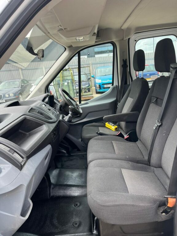 Ford Transit Custom 3.5T Crewcab Tipper CP19LBZ White #4