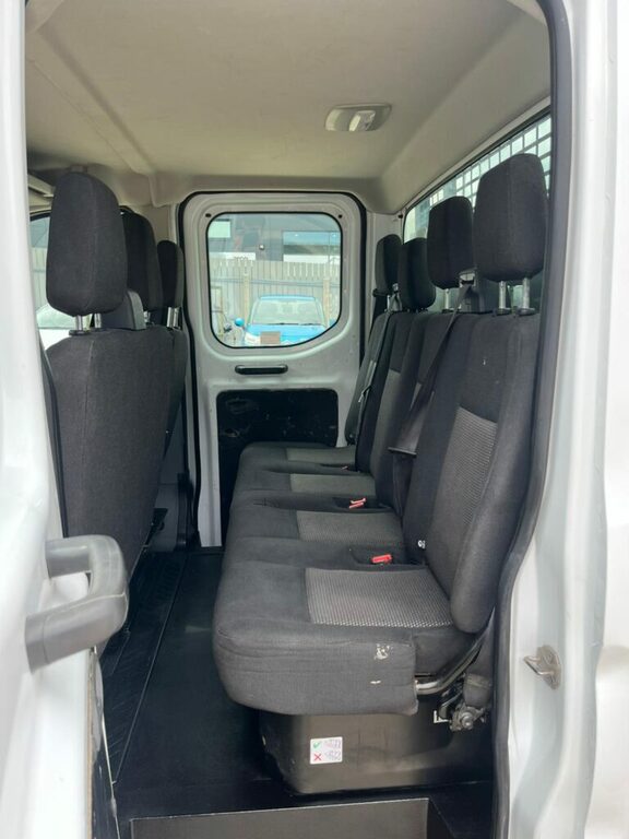Ford Transit Custom 3.5T Crewcab Tipper CP19LBZ White #5