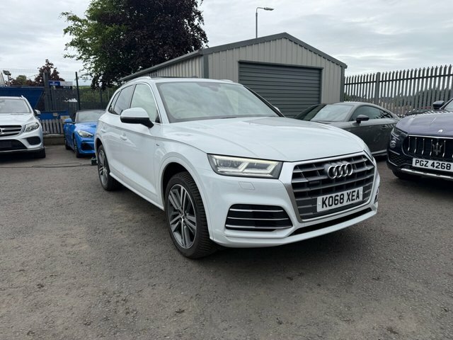 Audi Q5 2.0 Tdi 40 S Line Suv S Tronic Quattro White