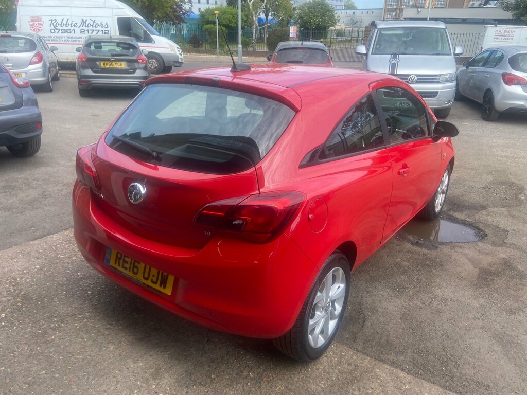 Vauxhall Corsa 1.4I Ecoflex Energy Hatchback Eu RE16UJW Red #6