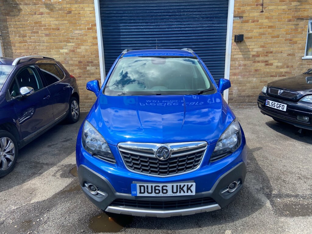 Vauxhall Mokka 1.4I Turbo Se Suv 2Wd Euro 6 S DU66UKK Blue #4