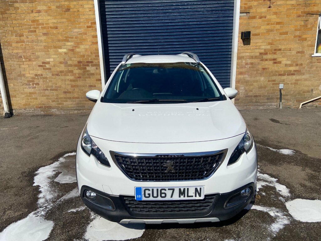 Peugeot 2008 1.2 Puretech Allure Suv Euro 6 GU67MLN White #2