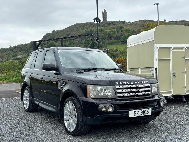 Land Rover Range Rover Spt Tdv6 Hse A IGZ9155 Black #5