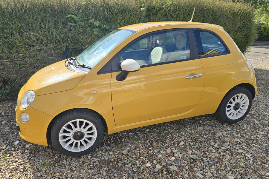 Fiat 500 Hatchback LR13DTK Yellow #6