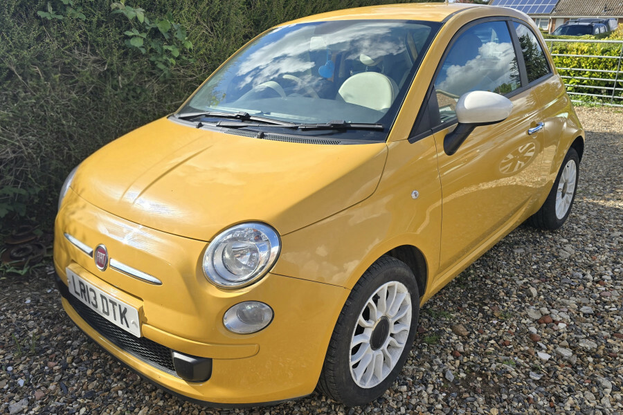 Fiat 500 Hatchback LR13DTK Yellow #5