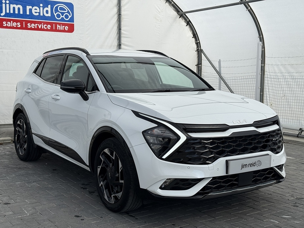 Kia Sportage T-gdi Mhev Gt-line SB24OKA White #5