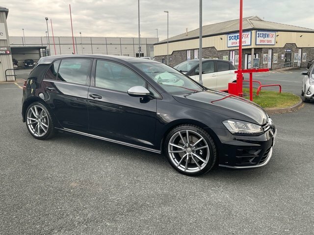 Volkswagen Golf 2.0 Tsi Bluemotion Tech R Hatchback Dsg RV16EFX Black #2