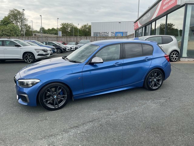 BMW 1 Series 3.0 M140i Shadow Edition Hatchback HJ18EVK Blue #3