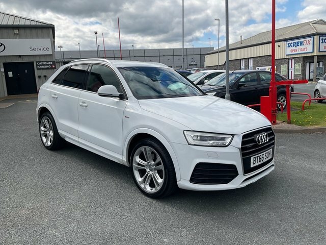 Audi Q3 2.0 Tdi S Line Plus Suv S Tronic Quattr White
