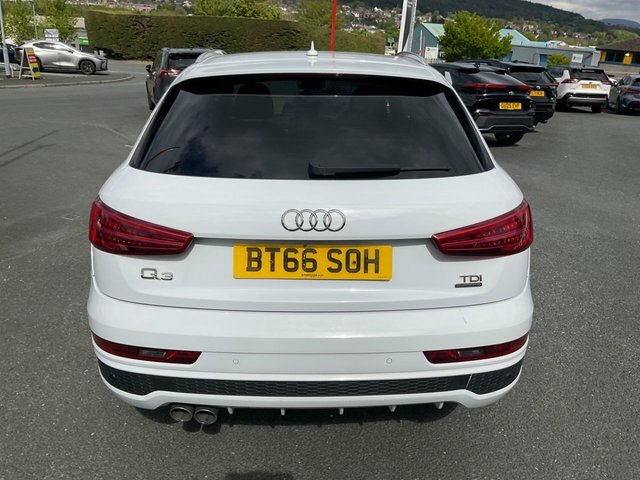 Audi Q3 2.0 Tdi S Line Plus Suv S Tronic Quattr BT66SOH White #4