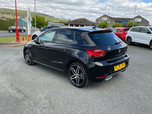 Seat Ibiza 1.0 Tsi Fr Sport Hatchback Euro FL70JVX Black #3