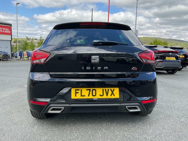 Seat Ibiza 1.0 Tsi Fr Sport Hatchback Euro FL70JVX Black #4