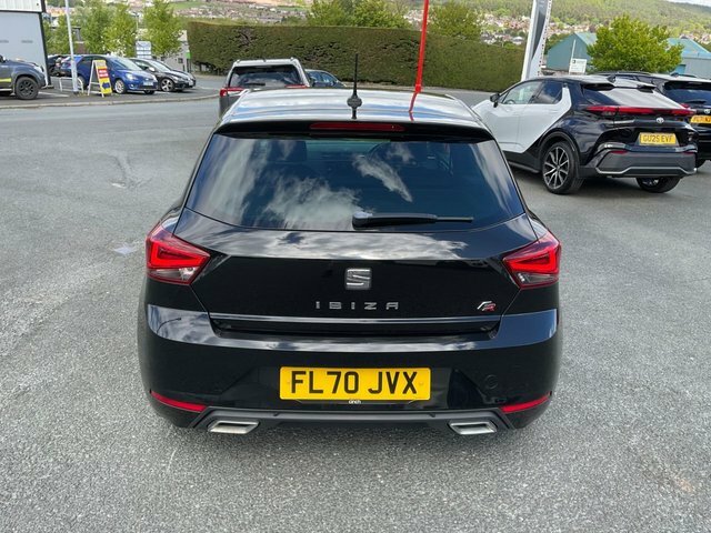 Seat Ibiza 1.0 Tsi Fr Sport Hatchback Euro FL70JVX Black #5