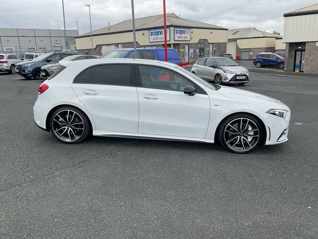Mercedes-Benz A Class 2.0 A35 Amg Edition Premium Hatchback PX71JYZ White #3