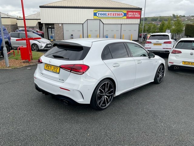 Mercedes-Benz A Class 2.0 A35 Amg Edition Premium Hatchback PX71JYZ White #4