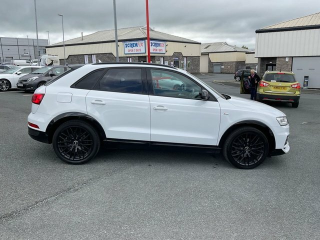 Audi Q3 2.0 Tdi Black Edition Suv S Tronic Quat SW17YEE Black #3