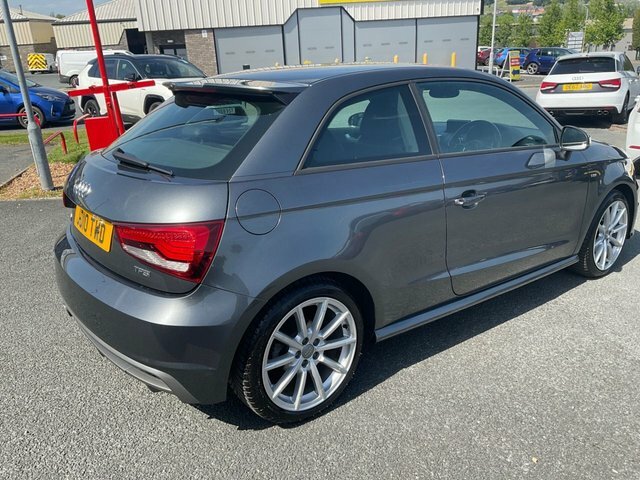 Audi A1 1.4 Tfsi S Line Hatchback Euro 6 JD10TWD Grey #6