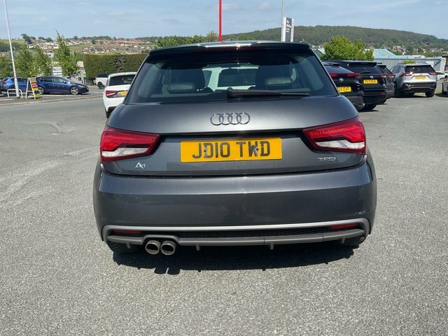 Audi A1 1.4 Tfsi S Line Hatchback Euro 6 JD10TWD Grey #4