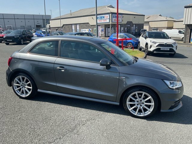 Audi A1 1.4 Tfsi S Line Hatchback Euro 6 JD10TWD Grey #2
