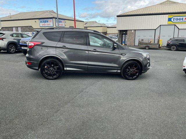 Ford Kuga 2.0 Tdci St-line X Suv Powershift Awd E T121BAA Grey #3