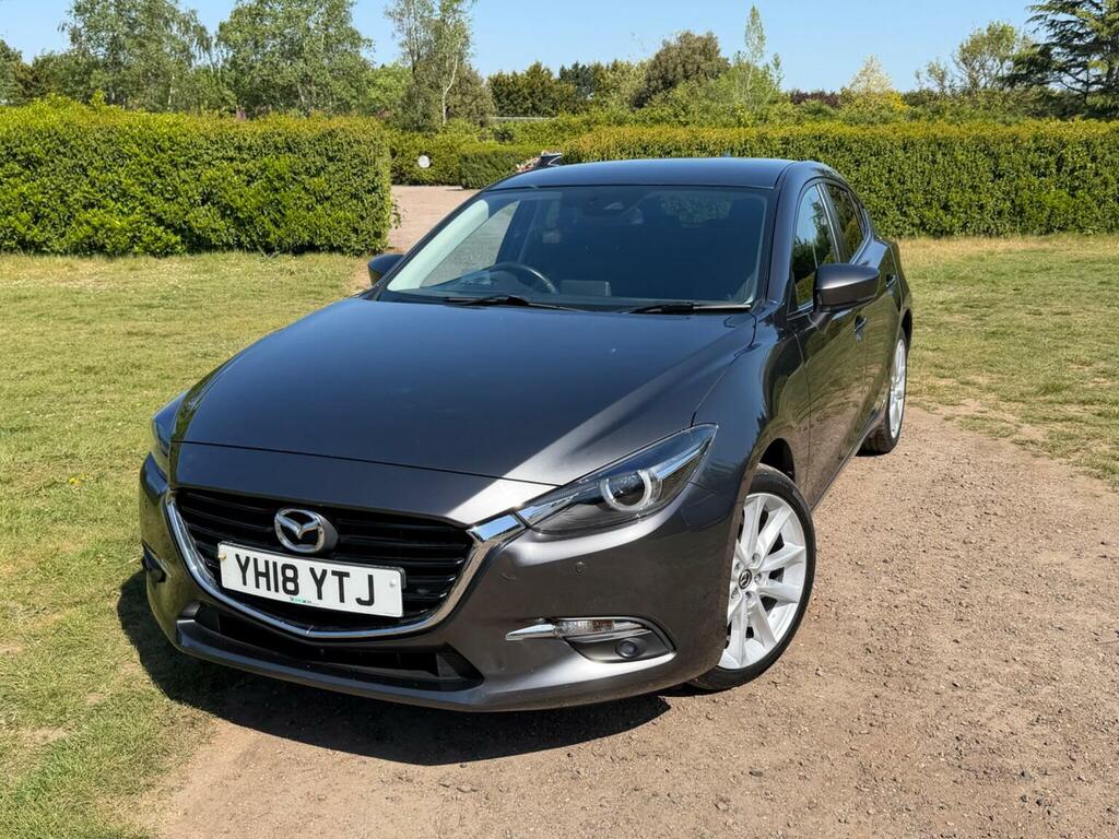 Mazda 3 Hatchback 2.0 Skyactiv-g Sport Nav Euro 6 Ss YH18YTJ Grey #4