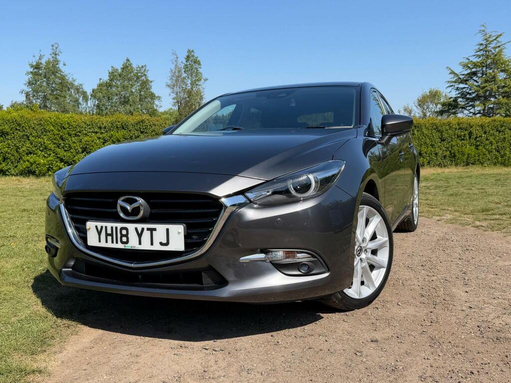 Mazda 3 Hatchback 2.0 Skyactiv-g Sport Nav Euro 6 Ss YH18YTJ Grey #5
