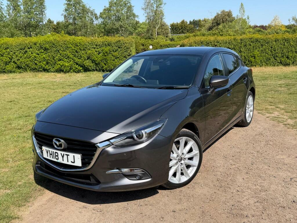 Mazda 3 Hatchback 2.0 Skyactiv-g Sport Nav Euro 6 Ss YH18YTJ Grey #3