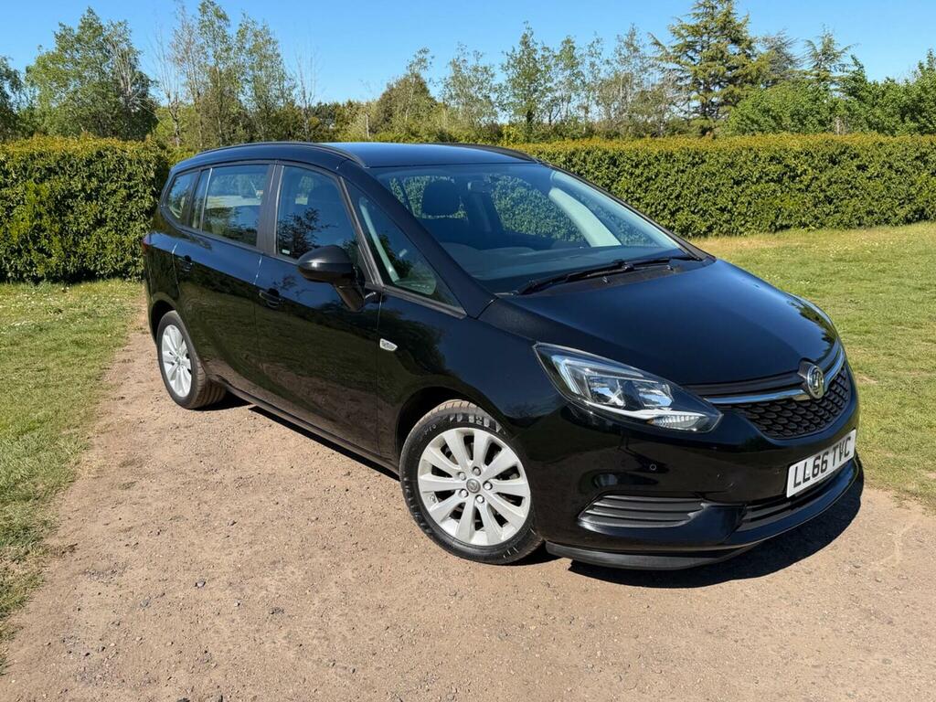Vauxhall Zafira Tourer Mpv 1.4I Turbo Design Euro 6 201766 LL66TVC Black #3