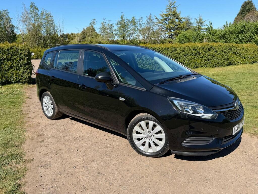 Vauxhall Zafira Tourer Mpv 1.4I Turbo Design Euro 6 201766 LL66TVC Black #2