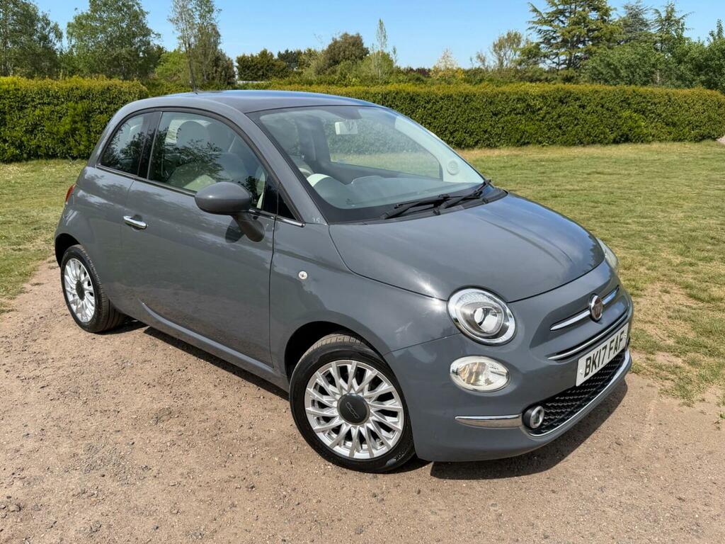 Fiat 500 Hatchback 1.2 Lounge Euro 6 Ss 201617 BK17FAF Grey #2
