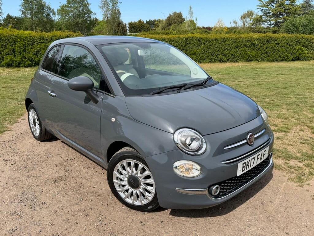 Fiat 500 Hatchback 1.2 Lounge Euro 6 Ss 201617 BK17FAF Grey #3