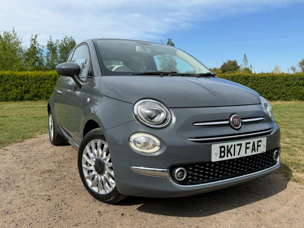 Fiat 500 Hatchback 1.2 Lounge Euro 6 Ss 201617 BK17FAF Grey #5