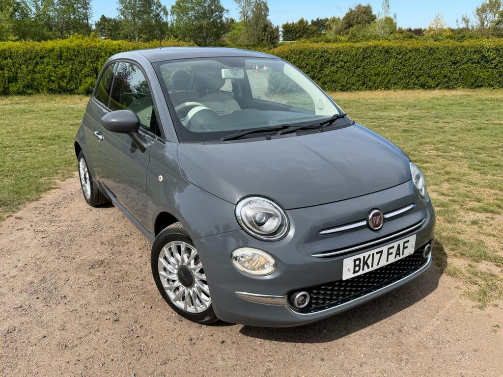 Fiat 500 Hatchback 1.2 Lounge Euro 6 Ss 201617 BK17FAF Grey #4