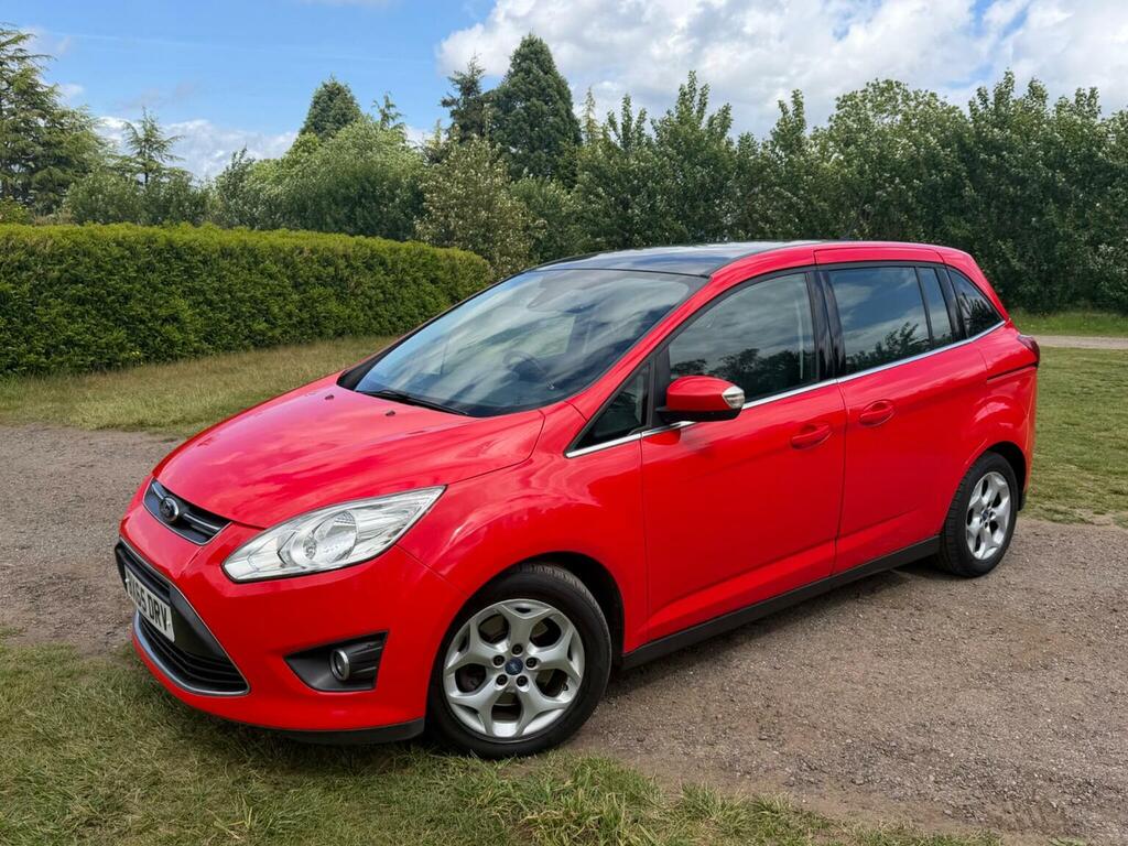 Ford Grand C-Max Mpv 2.0 Tdci Zetec Euro 5 201565 Red
