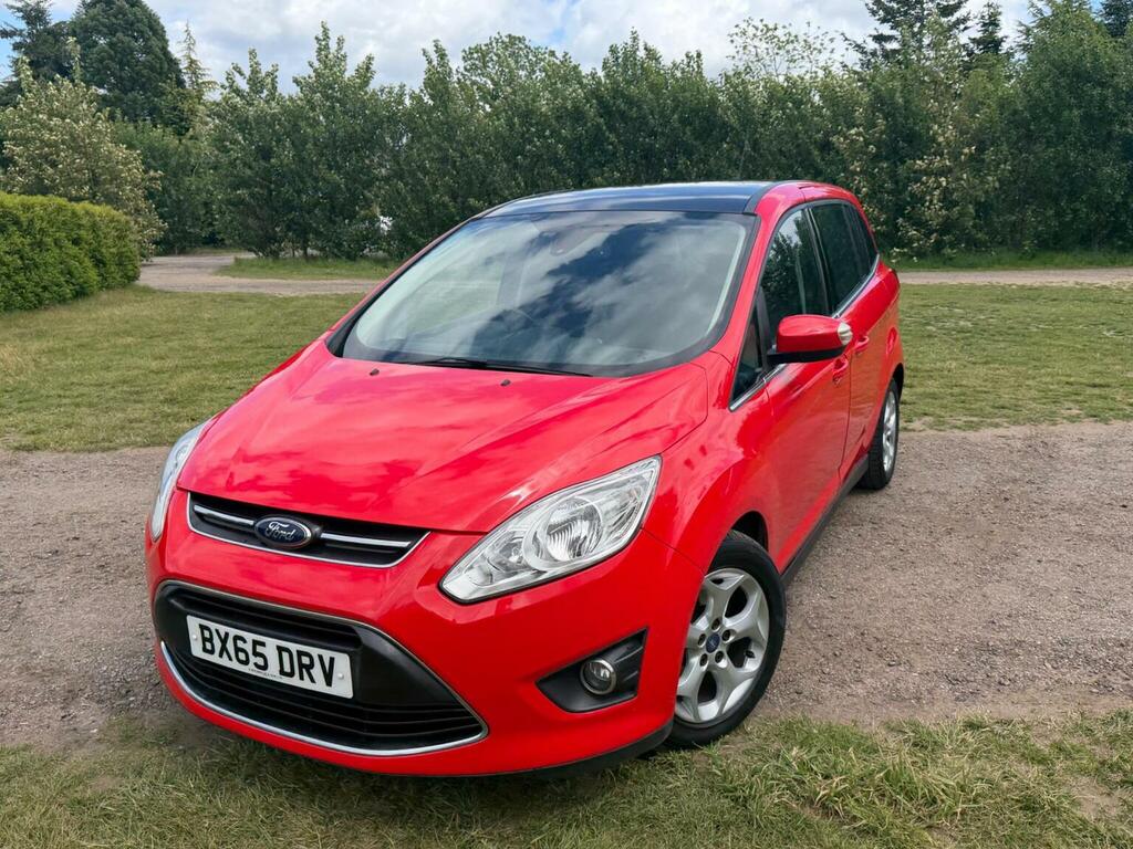 Ford Grand C-Max Mpv 2.0 Tdci Zetec Euro 5 201565 Red #4