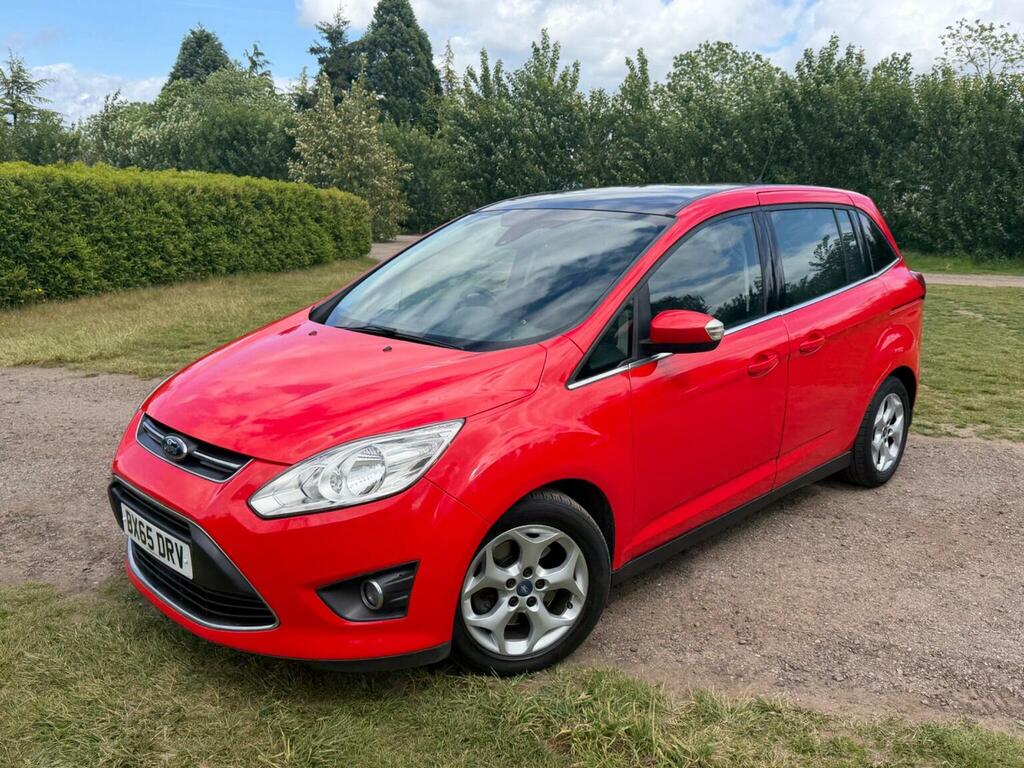 Ford Grand C-Max Mpv 2.0 Tdci Zetec Euro 5 201565 Red #2