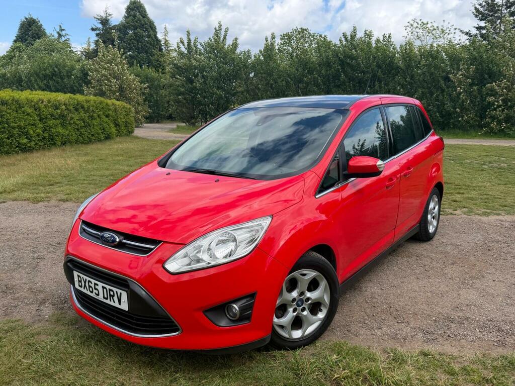 Ford Grand C-Max Mpv 2.0 Tdci Zetec Euro 5 201565 Red #3