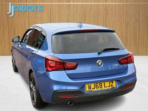 BMW 1 Series 1.5 118I M WJ68LJZ Blue #4