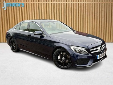 Mercedes-Benz C Class 2.1 C220d Amg OV67EYC Blue #2