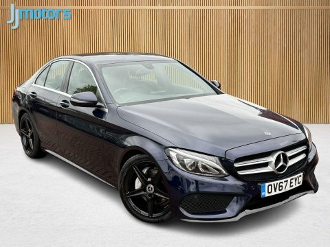 Mercedes-Benz C Class 2.1 C220d Amg OV67EYC Blue #3